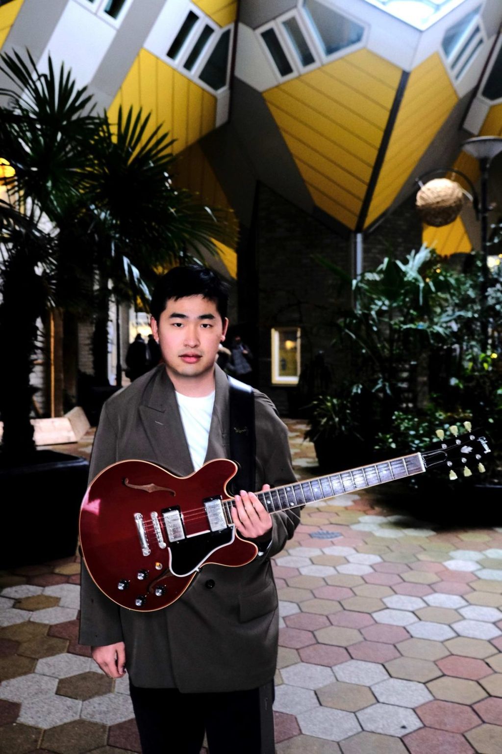 Jazzsessie o.l.v. Zhanpeng Yang